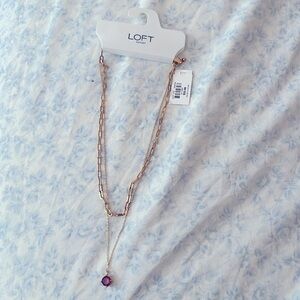 Loft Bi layered necklace